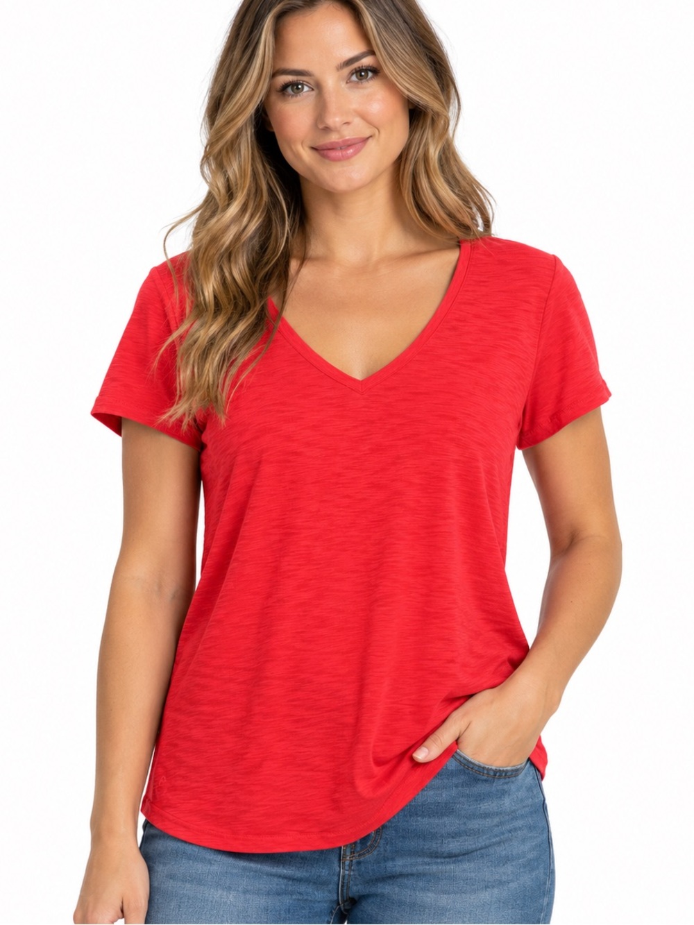 Lilly Pulitzer Etta V-Neck Top size Large